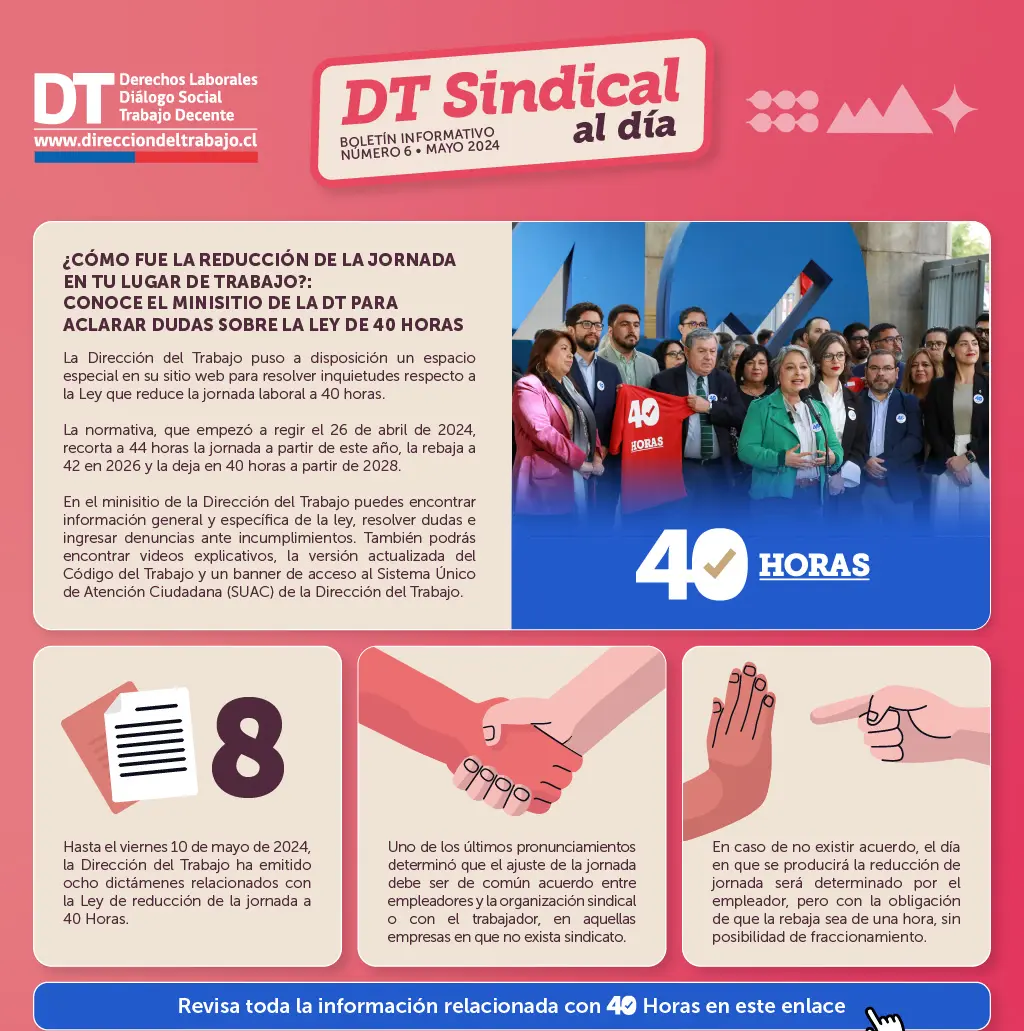 Boletín Nº6 Dirección del Trabajo