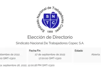 votacion sntcopec 2022
